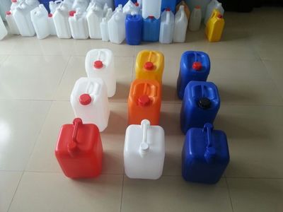 红色方形10千克工字塑料桶价格 山东庆云 -盖德化工网